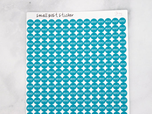 Small Post Dot Stickers